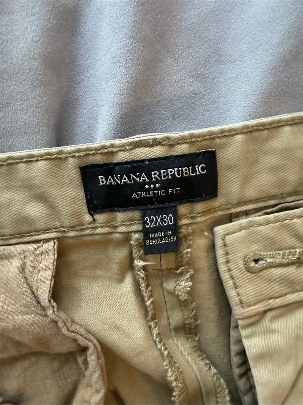 Banana Republic Men’s Khaki Tan Chino Pants